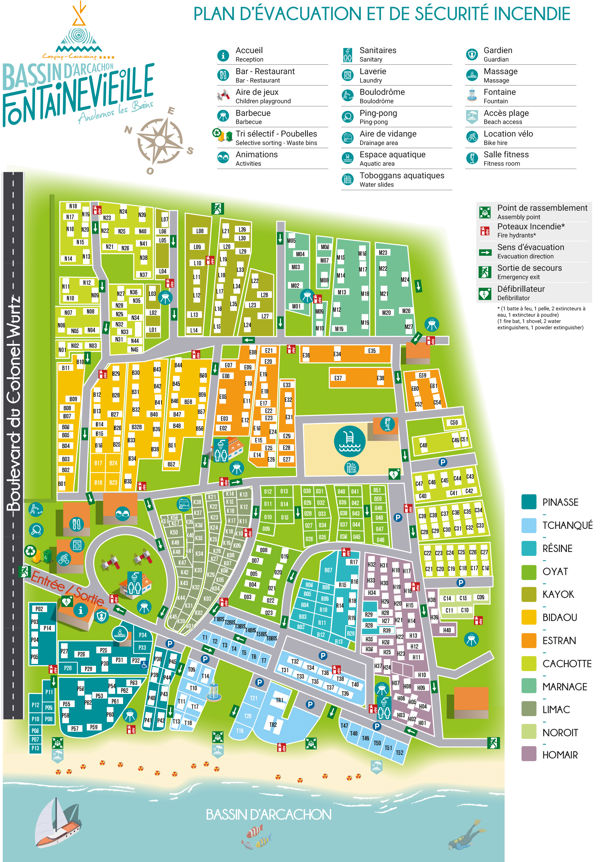 Plattegrond van Fontaine Vieille