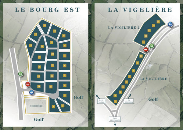Plattegrond van FranceComfort Bourg Est - Vigelière