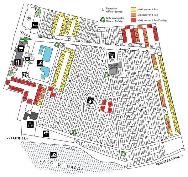 Plattegrond van Gasparina