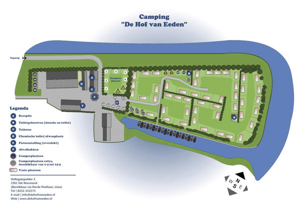 Plattegrond van Hof van Eeden