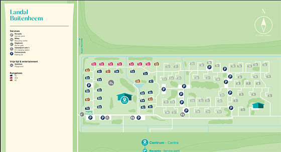 Plattegrond van Buitenheem