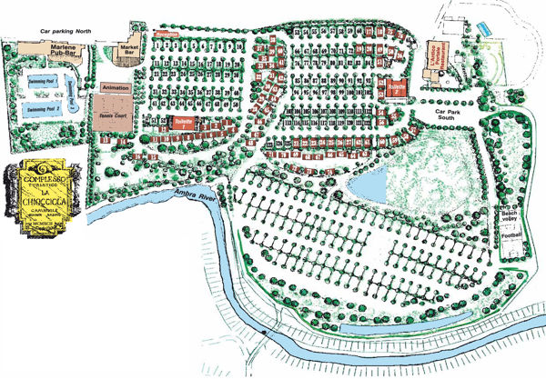 Plattegrond van La Chiocciola