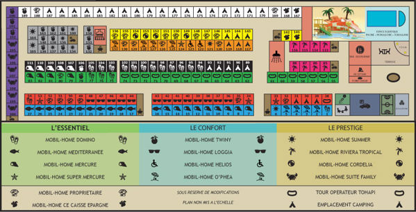 Plattegrond van La Croix du Sud