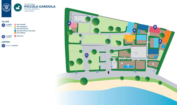 Plattegrond van La Gardiola