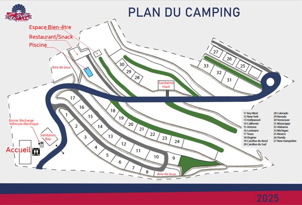 Plattegrond van La Perle