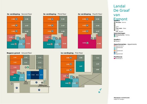 Plattegrond van Landal De Graaf van Egmont