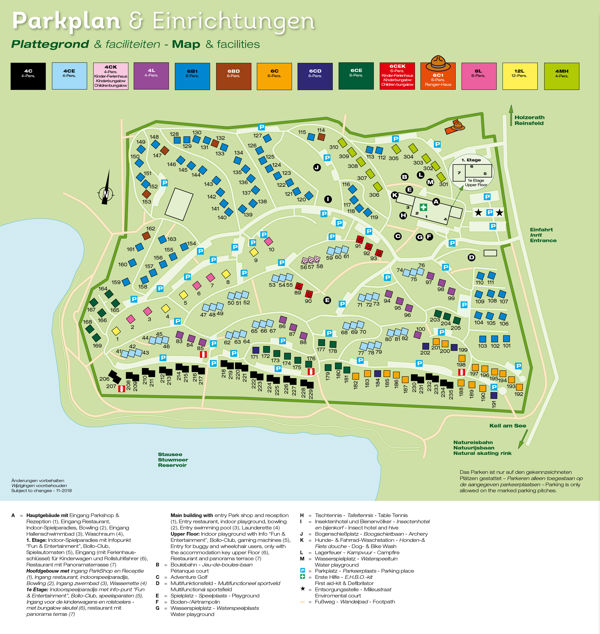 Plattegrond van Landal Hochwald