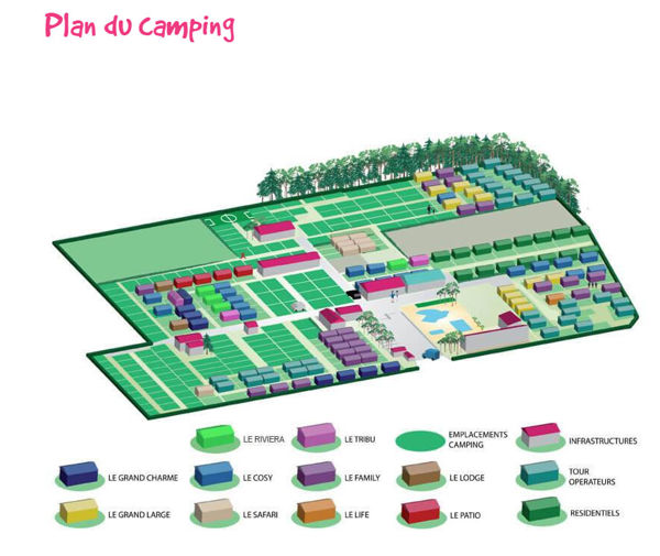 Plattegrond van Le Bon Port 