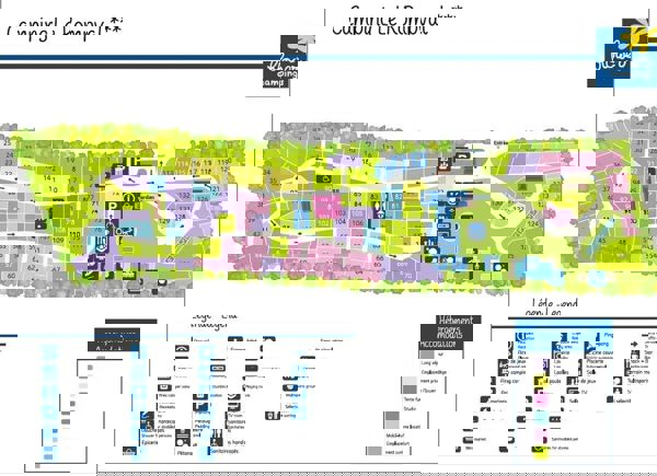 Plattegrond van Le Rompval