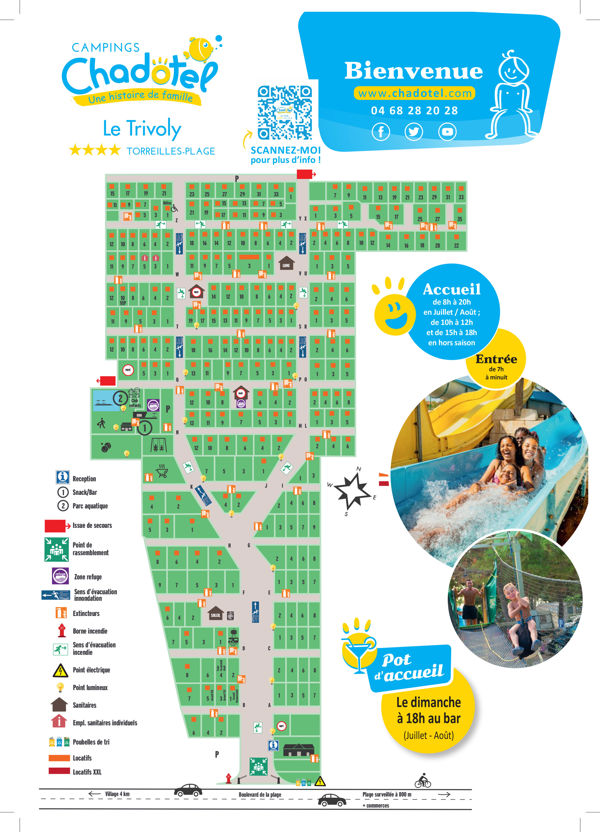 Plattegrond van Le Trivoly