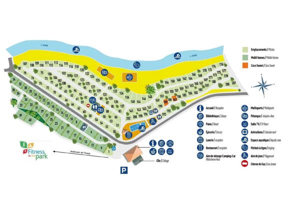Plattegrond van Le Val de L'Arre