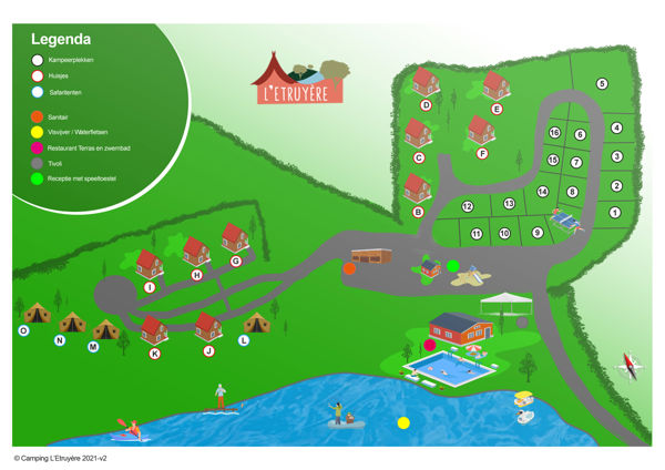 Plattegrond van L'Etruyère