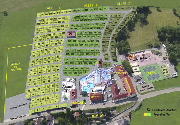 Plattegrond van l'Idéal (Lac d'Annecy)