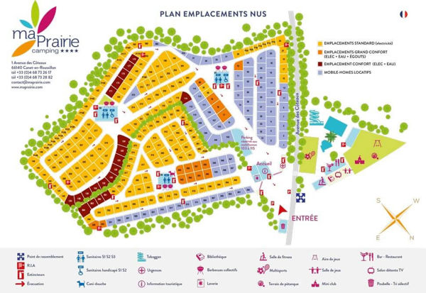 Plattegrond van Ma Prairie