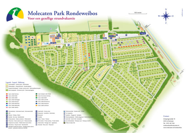 Plattegrond van Molecaten Park Rondeweibos