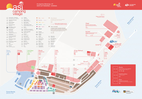 Plattegrond van Oasi