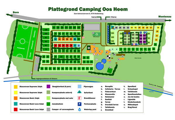 Plattegrond van Oos Heem