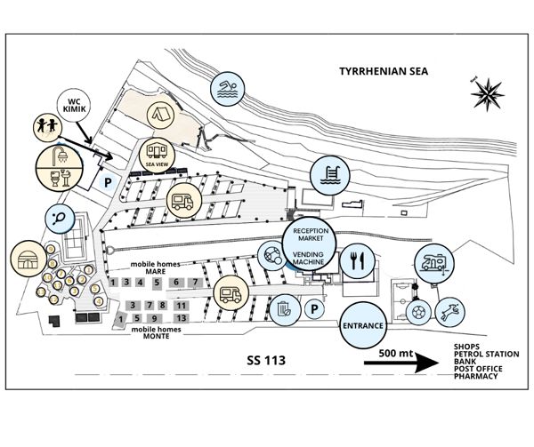 Plattegrond van Rais Gerbi