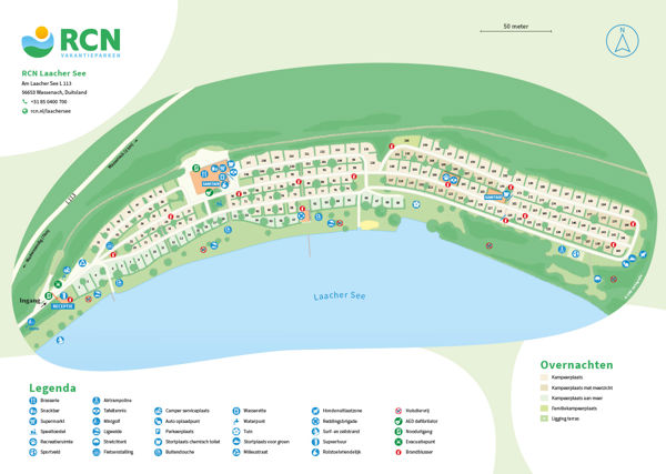 Plattegrond van RCN Laacher See
