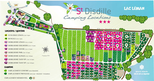 Plattegrond van Saint Disdille 