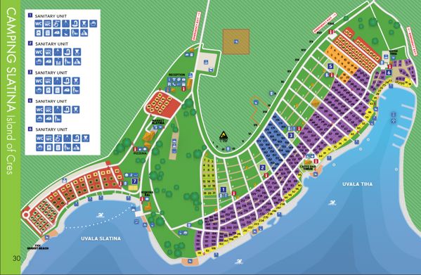 Plattegrond van Slatina