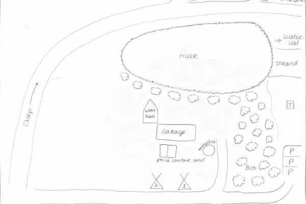 Plattegrond van Småland Miniglamping