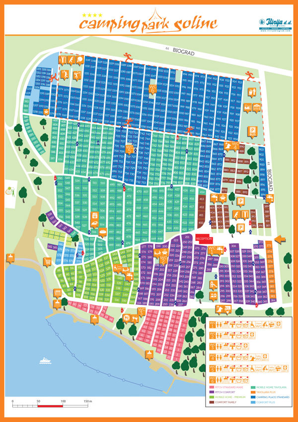 Plattegrond van Soline