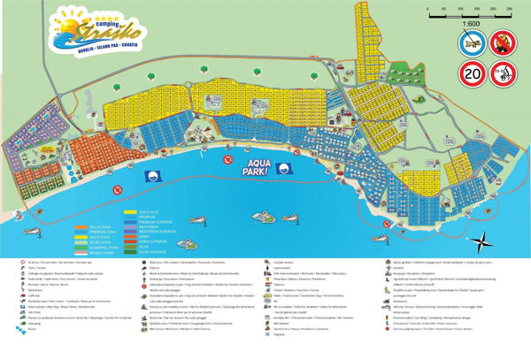 Plattegrond van Straško