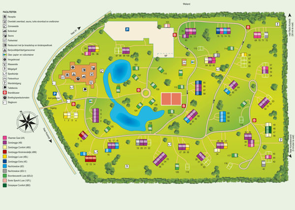Plattegrond van Summio Parc De Berkenhorst