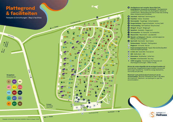 Plattegrond van Summio Parc Heihaas