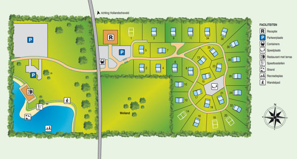 Plattegrond van Summio Villaparc Schoonhovenseland