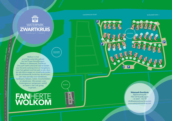 Plattegrond van Summio Waterpark Zwartkruis