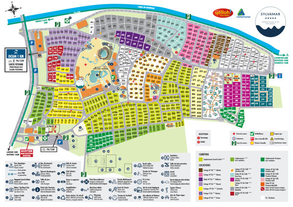 Plattegrond van Sylvamar