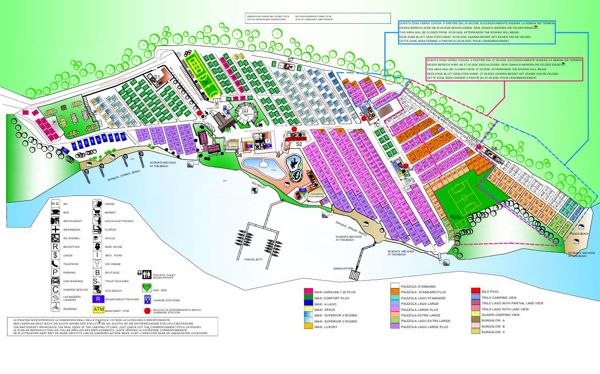 Plattegrond van Villaggio Isolino (Lago Maggiore)