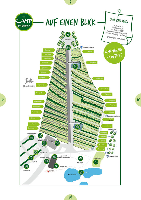 Plattegrond van Vital Bayerbach