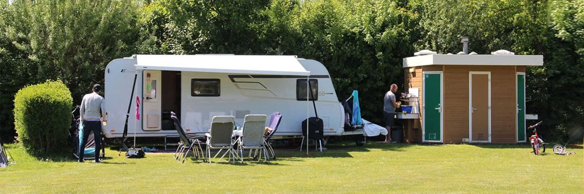 Staanplaats met privé sanitair in Achterhoek, provincie Gelderland