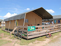 De Lodgetent van Roan Comfort Camp