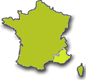 regio Provence-Alpes-Côte d'Azur, Zuid Frankrijk