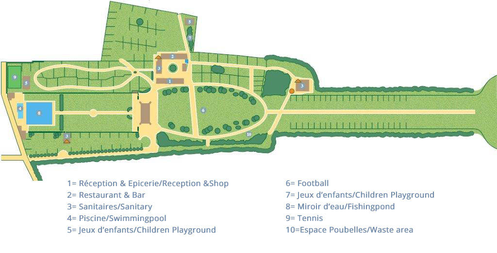 Plattegrond Château de Martragny