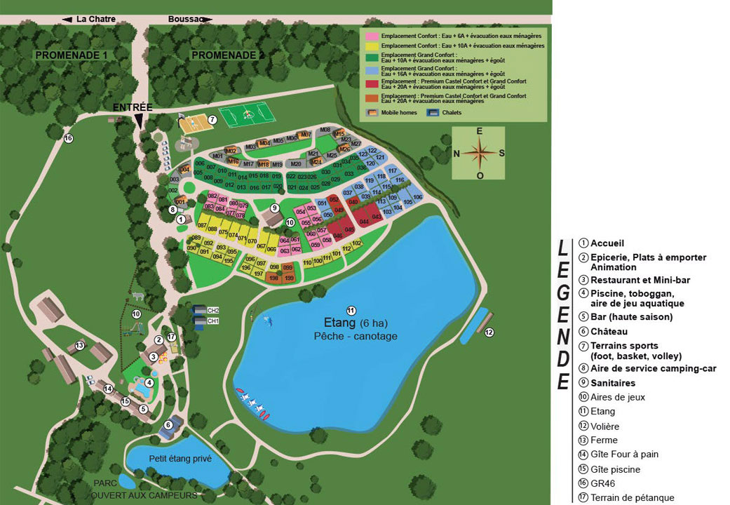 Plattegrond Château de Poinsouze