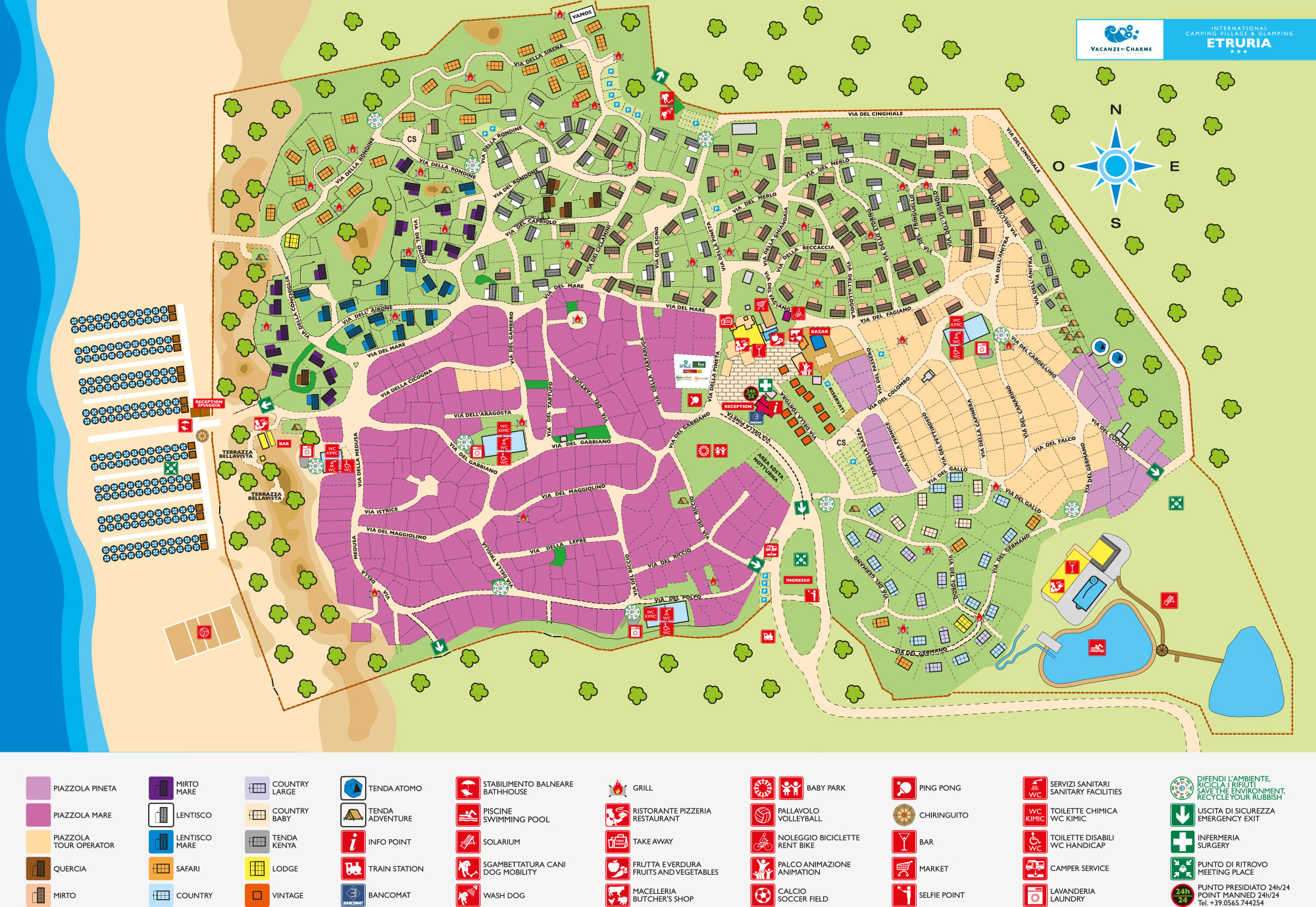Plattegrond Etruria