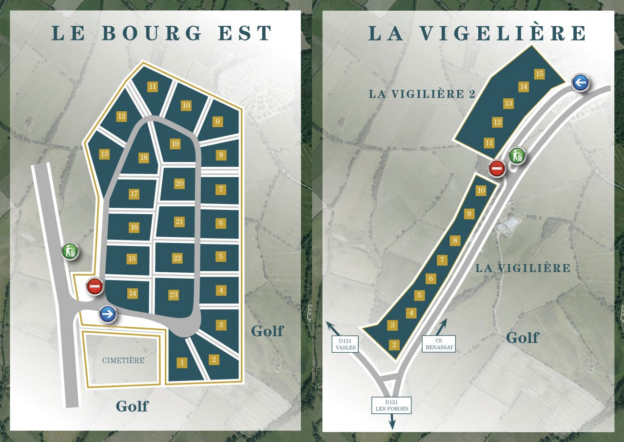 Plattegrond FranceComfort Bourg Est - Vigelière