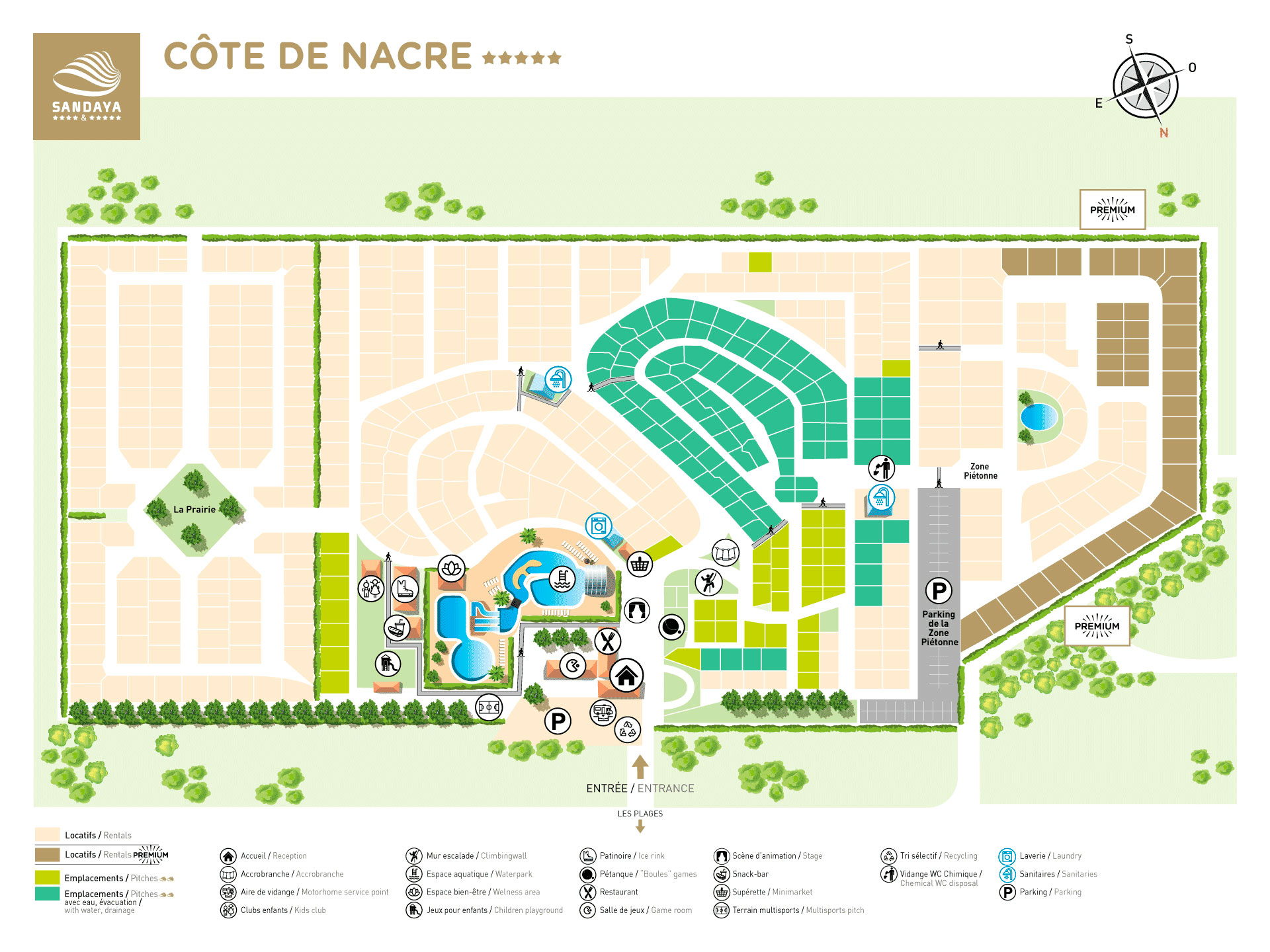 Plattegrond La Côte de Nacre