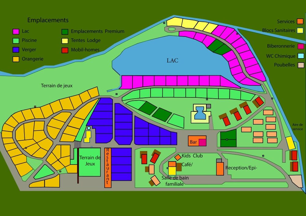 Plattegrond Le Brévedent