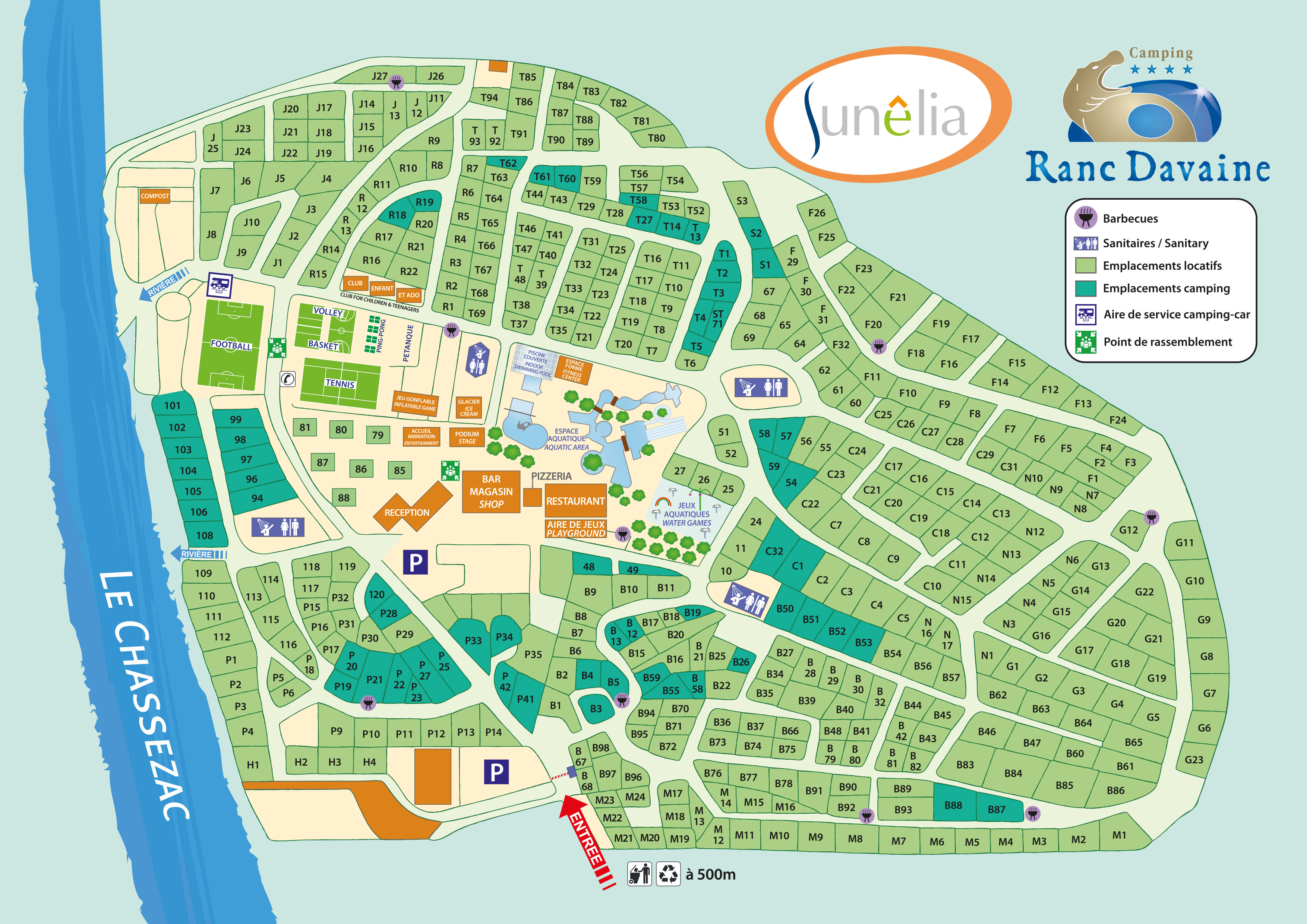 Plattegrond Le Ranc Davaine