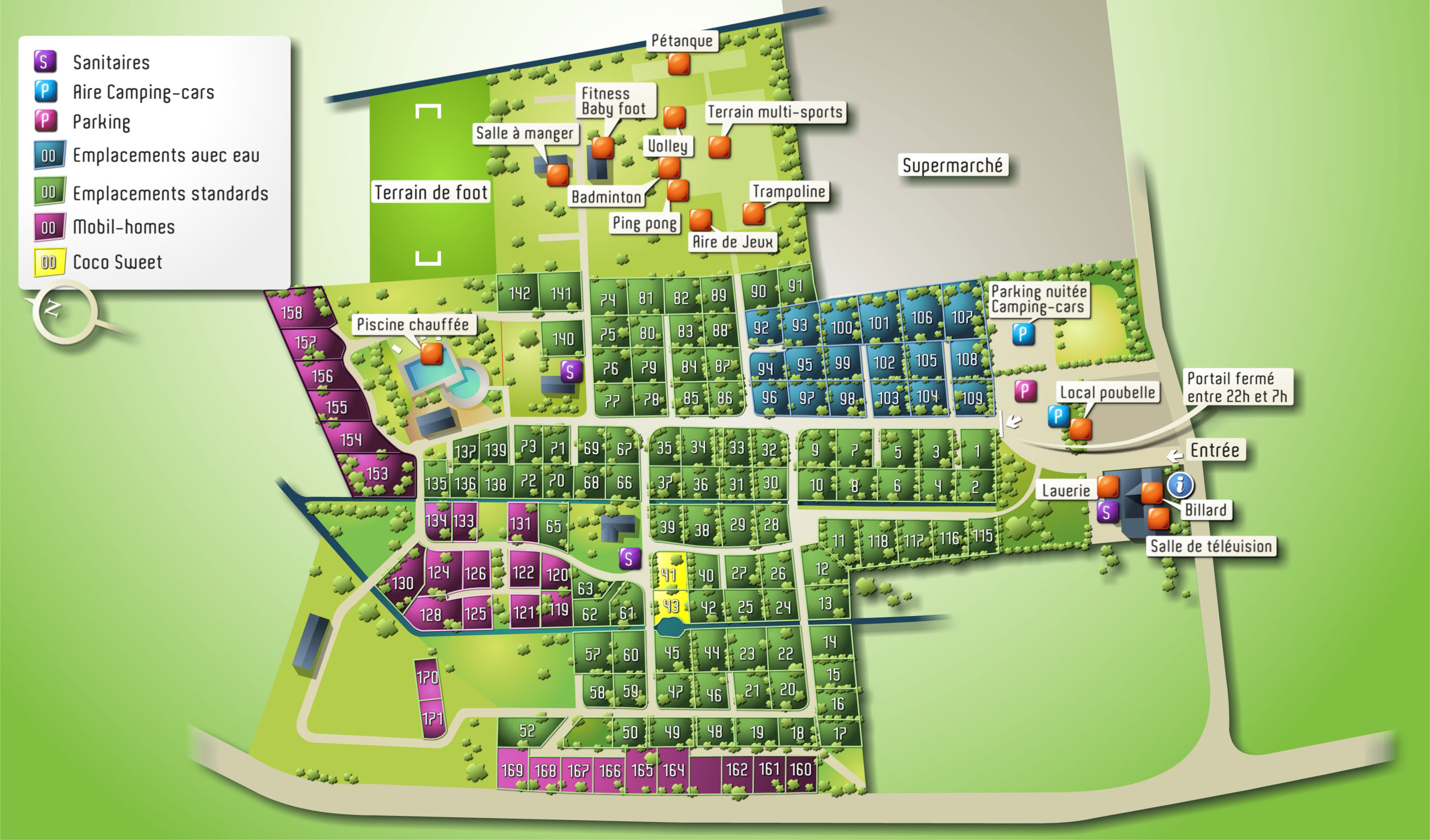 Plattegrond Pradelongue