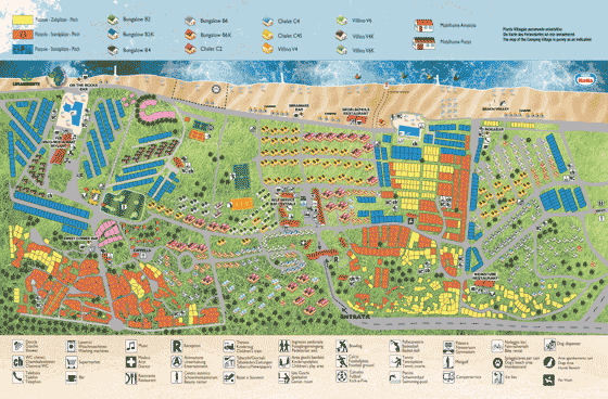 Camping Rosapineta Sud in VenetoAdriatische kust Camping Rosapineta Sud | stacaravan of tent huren