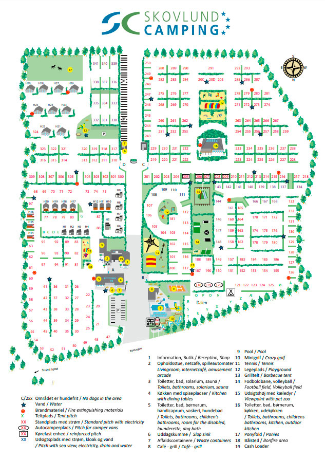 Plattegrond Skovlund 
